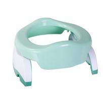 Potette Plus 2in1 kelioninis naktipuodis sulankstomas, Baltas/Mėtų (White/Mint)