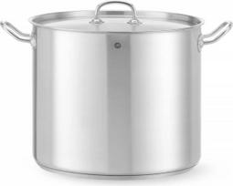puodas aukstas - Hendi Kitchen Line Aukštas puodas su dangčiu 21 l Ø320 x 270 mm, Sidabrinis (Silver) - 2 nuotrauka