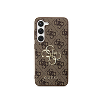 plus plus big - Guess "4G Big Metal Logo Case for Samsung Galaxy S24 Plus" Rudas (Brown) - 2 nuotrauka