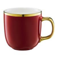 porcelianiniai puodelia - Ambition Royal puodelis, raudonas/auksinis, 0.33 l - 1 nuotrauka