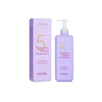 violetinis sampunas - MASIL 5 SALON NO YELLOW šampūnas 300 ml - 5 nuotrauka