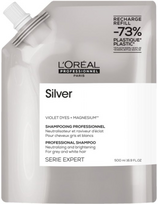 silver sampunas - L'Oreal Professionnel Serie Expert Silver šampūnas žiliems ir baltiems plaukams, 500 ml - 1 nuotrauka