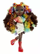 rainbow high - MGA Rainbow High Creative Crystals lėlė - Iris Bow, 28 cm - 5 nuotrauka