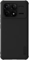 xiaomi poco f6 - Nillkin "Super Frosted PRO Magnetic Case for Poco F6 Pro" Juodas (Black) - 1 nuotrauka