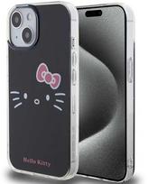 Apple "Hello Kitty IML Kitty Face Case for iPhone 15" Juodas (Black)