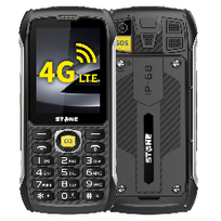 estars - eSTAR Stone 4G Rugged Juodas (Black) - 1 nuotrauka