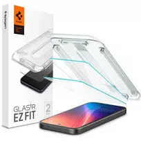 google pixel 9a stiklas - Spigen "GLAS.tR EZ Fit" Apsauginis stiklas 2 vnt. Google Pixel 9A - Skaidrus (Clear) - 1 nuotrauka