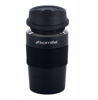 KAMILLE Termo puodelis 480 ml, juodas (Black)