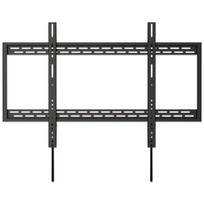 sieninis tv stovas - Manhattan 461993 Fiksuotas sieninis televizoriaus laikiklis 60-100", Juodas (Black) - 1 nuotrauka