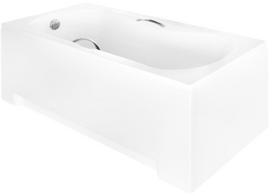 Vonia, kampinė Besco Aria Plus 150, 150 cm x 70 cm x 39 cm, stačiakampis