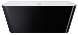Vonia, laisvai pastatoma Besco Varya Black&White, 170 cm x 80 cm x 58 cm, stačiakampis