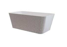 Vonia, laisvai pastatoma Besco Evita Glam, 160 cm x 80 cm x 58 cm, stačiakampis