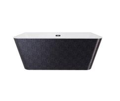 Vonia, laisvai pastatoma Besco Varya Glam, 150 cm x 75 cm x 58 cm, stačiakampis