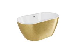 Vonia, laisvai pastatoma Besco Navia Glam, 160 cm x 80 cm x 60 cm, ovalas