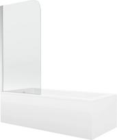 Vonia su sienele, laisvai pastatoma Mexen Cubik, 70 cm x 150 cm x 38 cm, stačiakampis
