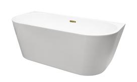 Vonia, laisvai pastatoma Besco Vica New 170, 170 cm x 80 cm, ovalas