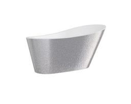 Vonia, laisvai pastatoma Besco Melody Glam, 150 cm x 80 cm x 72 cm, ovalas