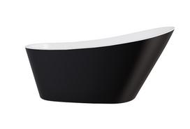Vonia, laisvai pastatoma Besco Melody Matt, 170 cm x 80 cm x 72 cm, ovalas