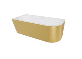 Vonia, laisvai pastatoma Besco Zoya Glam, 170 cm x 80 cm x 59 cm, kairinė