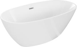 Vonia, laisvai pastatoma Mexen Eris, 180 cm x 95 cm x 60 cm, ovalas