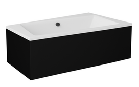 Vonia, laisvai pastatoma Besco Infinity, 90 cm x 150 cm x 55.5 cm, dešininė