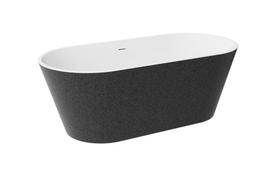 akriline pastatoma vonia - Vonia, laisvai pastatoma Besco Deeva Glam, 180 cm x 80 cm x 58 cm, ovalas - 1 nuotrauka