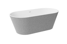 akriline pastatoma vonia - Vonia, laisvai pastatoma Besco Deeva Glam, 180 cm x 80 cm x 58 cm, ovalas - 2 nuotrauka