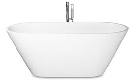 Vonia, laisvai pastatoma Paa Silkstone Deco Nudo, 166 cm x 72.5 cm x 63 cm, ovalas