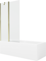 Vonia, su sienele su sienele, kampinė Mexen Cubik, 160 cm x 70 cm x 40 cm, stačiakampis