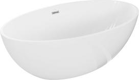 Vonia, laisvai pastatoma Mexen Nike, 175 cm x 100 cm x 58 cm, ovalas