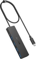anker adapteris - Anker Macbook Pro Adapteris su Multi-Port USB 3.0 OTG 5Gbps 20cm Juodas (Black) - 1 nuotrauka