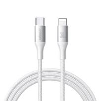 usb to c - Joyroom S-A28 USB-C į Lightning kabelis 30W 1.0m Baltas (White) - 1 nuotrauka
