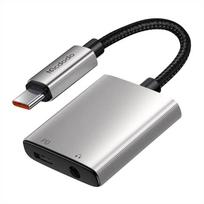 usb c aux - Mcdodo CA-5550 2in1 Garso Adapteris Lightning į Lightning + DC 3.5mm - 1 nuotrauka