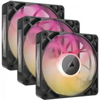 Corsair iCUE LINK RX120 MAX RGB 120 mm Juodas (Black) 3 vnt.