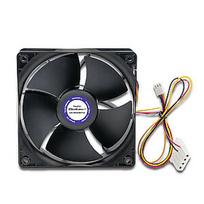 Qoltec ForceFan 6000 RPM 120 mm Juodas (Black)
