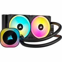 processoriu ausintuvas - Corsair iCUE LINK H100i RGB 240 mm Juodas (Black) - 1 nuotrauka