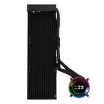 360 aio - Lian Li Hydroshift II LCD-C 360N Fanless ARGB Juodas (Black) - 2 nuotrauka