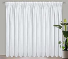 Dieninė užuolaida FWA-01, baltos, 700 cm x 270 cm