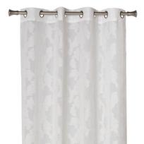 Dieninė užuolaida Splendid Pilea GF-PILEAK-140/260-BI, baltos, 140 cm x 260 cm