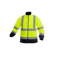 dzemperis darbo - Džemperis vyrams Sara Workwear Drogowiec 14420-27, mėlyna/geltona/pilka, XL dydis - 1 nuotrauka