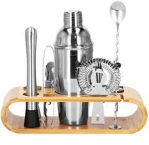 kokteiliu rinkinys - Springos kokteilių gaminimo rinkinys KI0025, 12 vnt., sidabro (Silver) - 1 nuotrauka