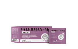 miltai - BIOFARMACIJA ValerMax + Mg, 500 mg, 28 pak. - 6 nuotrauka