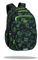 CoolPack Pick Game Night Kuprinė, Juoda/Zalia (Black/Green)