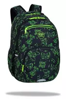 juoda mokykline coolpack kuprine - CoolPack Pick Game Night Kuprinė, Juoda/Zalia (Black/Green) - 2 nuotrauka