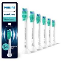 philips sonicare - Philips Sonicare ProResults HX6016/87 dantų šepetėlio galvutės, baltos (White), 6 vnt. - 1 nuotrauka