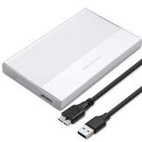 isorinis kietasis diskas ssd 2tb - Qoltec 52278 2.5" SSD HDD Obudowa SATA USB 3.0 2TB Sidabrinė (Silver) - 2 nuotrauka