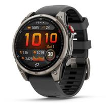 garmin fenix laikrodis - Garmin fēnix 8 Pro 47mm Titanium Graphite (Grafito) - 1 nuotrauka