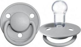 BIBS DE LUX silikoninis čiulptukas, apvalus, 0-36 mėn.