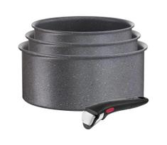 tefal puodai - Tefal INGENIO BLACK STONE L3998902 puodų rinkinys 4 vnt. Juodas (Black) - 3 nuotrauka