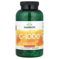 vitaminas c 1000 mg 250 - Swanson Vitaminas C su rožių klubais 1000 mg - 250 kapsulių - 2 nuotrauka